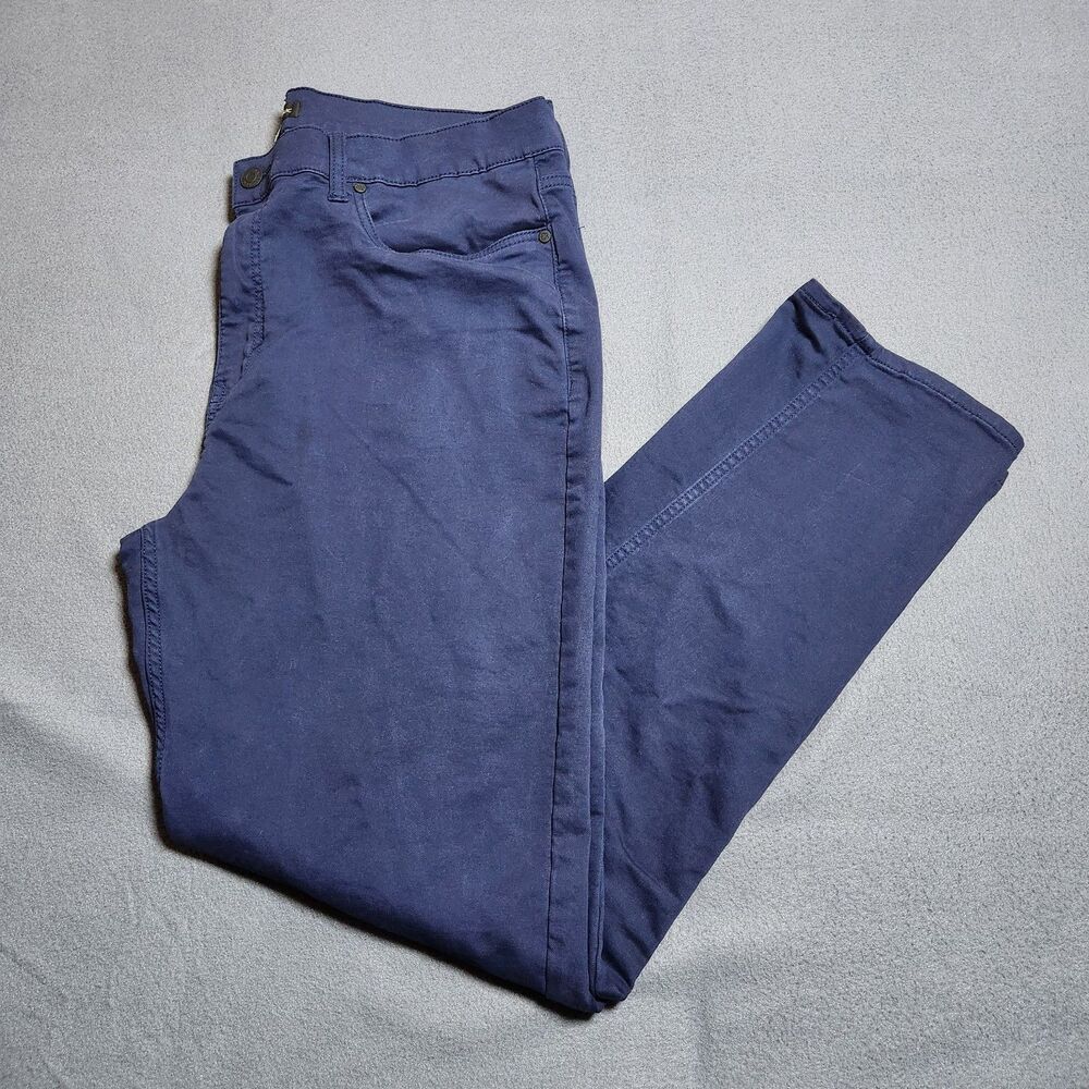 Banana Republic Chino Pants Men 38X32(31) Navy Straight Leg
